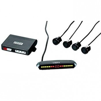 Kit de 4 Sensores de Aparcamiento SPY inalámbricos en negro